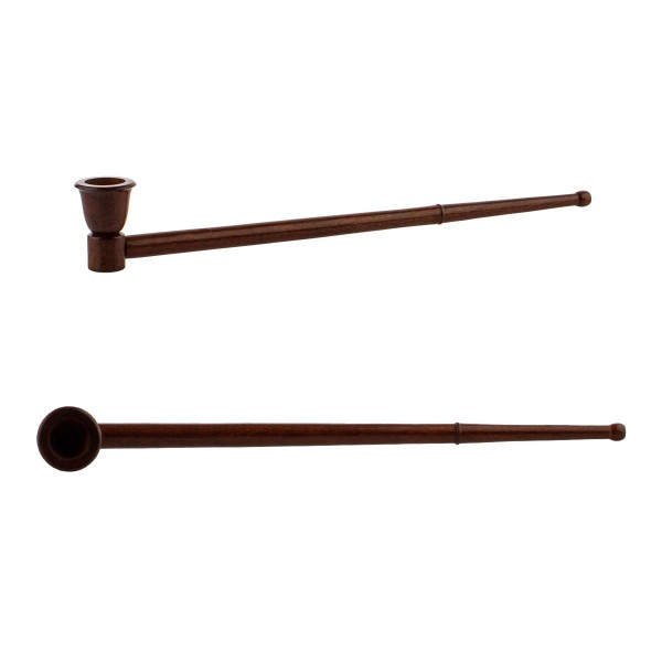 Amsterdam | Wooden Pipe 32 cm - 6 pcs in box