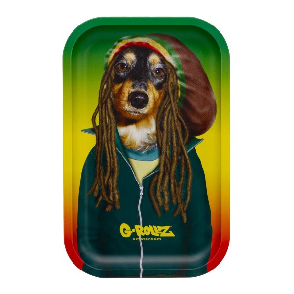 G-Rollz | Pets Rock &#039;Reggae&#039; Medium Tray 17.5 x 27.5cm