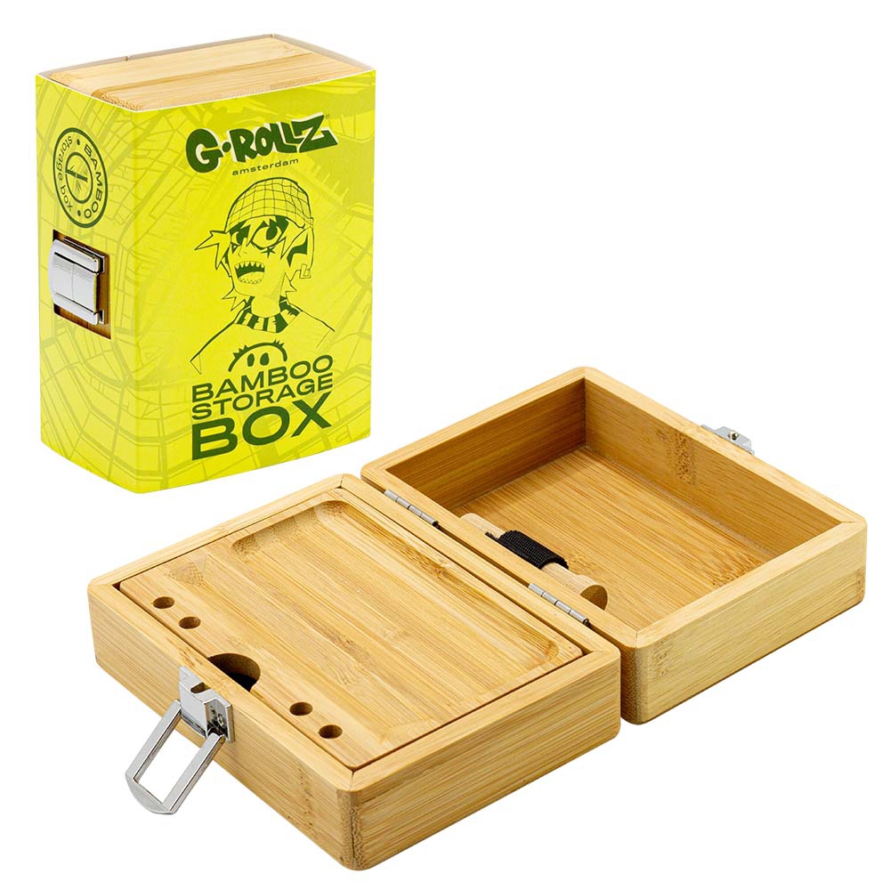 logo psychologie doneren G-ROLLZ | Small Bamboo Storage Box 14x10x6cm | Bamboo Tray & Boxes |  G-ROLLZ | The New Ways