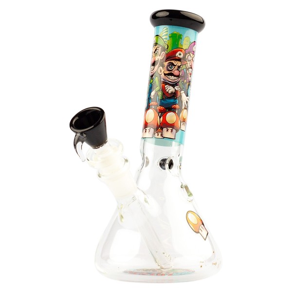 Grace Glass | &#039;Mushroom Hero&#039; Limited Edition Beaker Bong H:cm - Ø:mm SG:mm