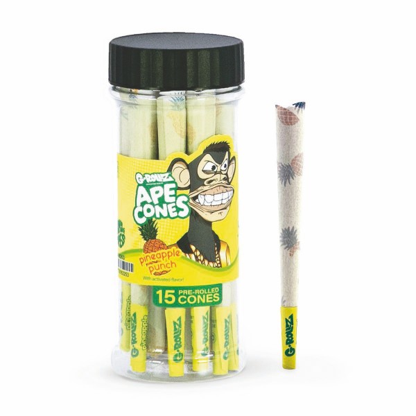 G-Rollz | Ape Cones &quot;Pineapple Punch&quot; - 15 Pop Cones