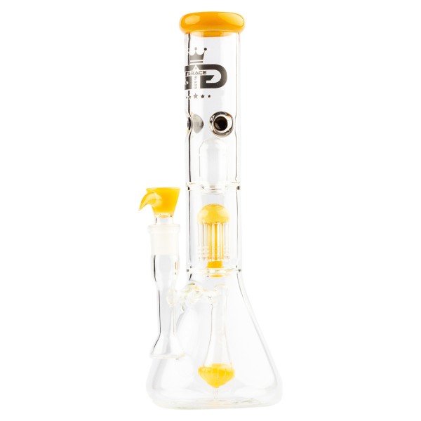 Grace Glass | Limited Edition Yellow Beaker Bong | H:35cm Socket:18,8cm TH:5mm