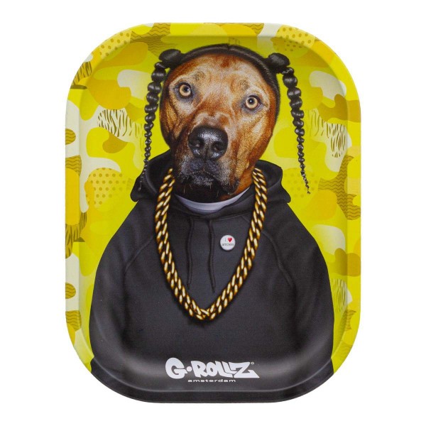 G-Rollz | Pets Rock &#039;Rap&#039; Small Tray 14 x 18cm