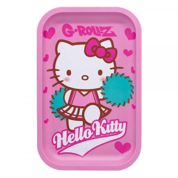 Hello Kitty Red Kimono G-Rollz Metal Rolling Tray