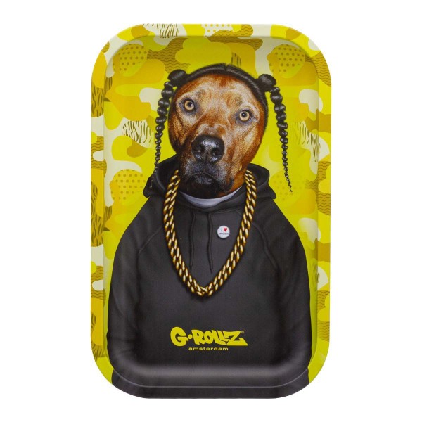 G-Rollz | Pets Rock &#039;Rap&#039; Medium Tray 17.5 x 27.5cm