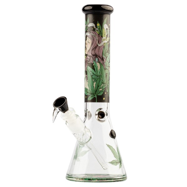 G-Rollz | &#039;Colossal Dream&#039; - Black Beaker Bong H:34cm - Ø:50mm