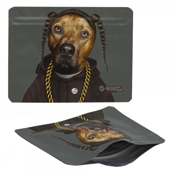 G-Rollz | Sacs étanches 105x80 mm | &#039;Rap&#039; - 50pcs/ paquet