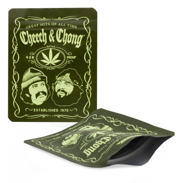 G-Rollz | 65x85mm Smellproof Bags | Cheech &amp; Chong &#039;Greates Hits&#039; - 50pcs/ pack