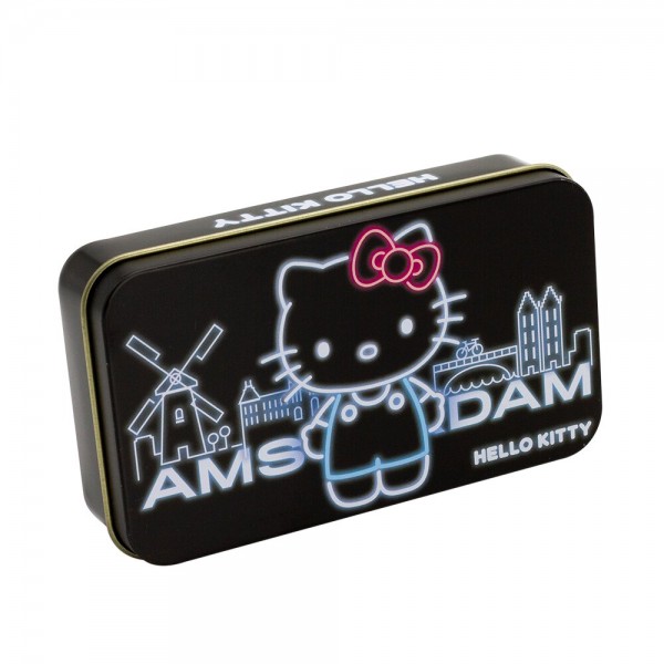 G-Rollz | Hello Kitty(TM) &#039;Neon Amsterdam&#039; Medium Storage Box 11.5x6.5x2.8 cm