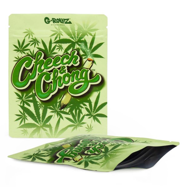 G-Rollz | Sacs étanches 100x125mm | Cheech &amp; Chong &#039;Camo&#039; - 50pcs/ pack